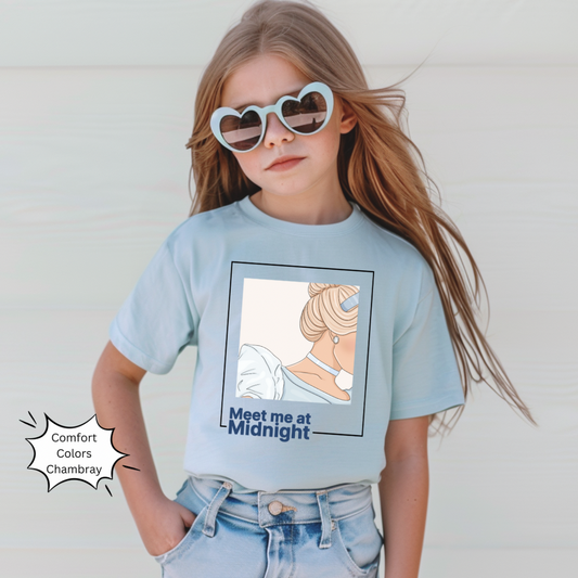 Toddler & Infant Meet Me At Midnight Cinderella Shirt