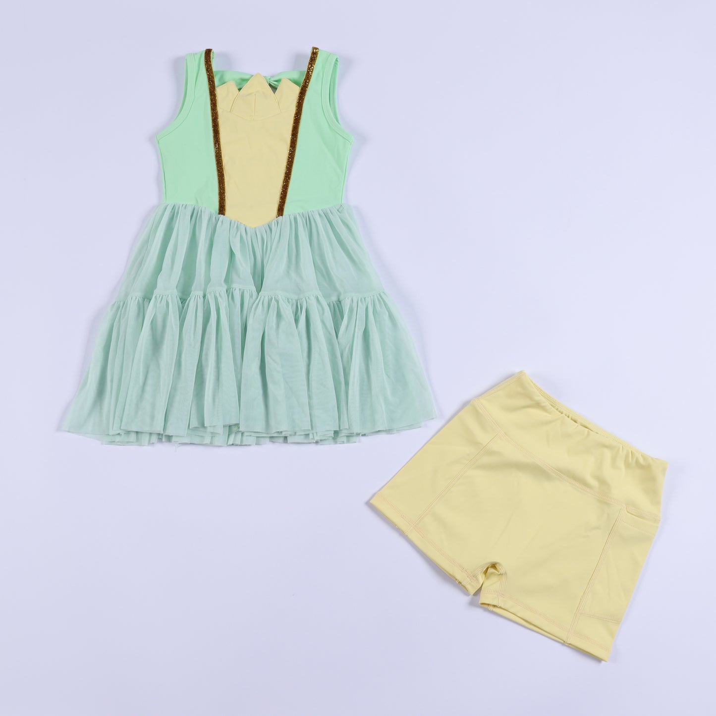 PREORDER Magical Frog Princess Mesh Tutu Athletic Dress *SHIPS EARLY JULY*
