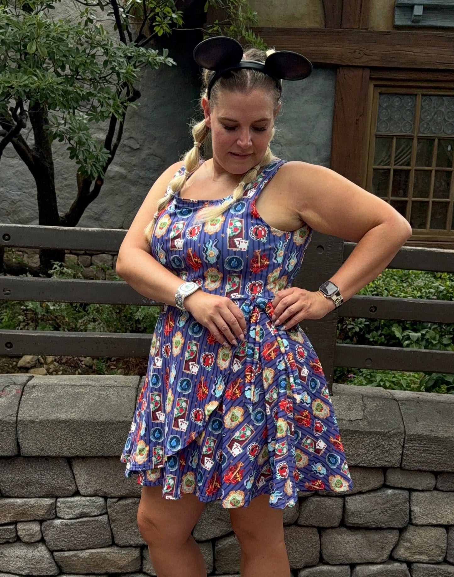 PREORDER Magical Villain’s Gallery Wrap Athletic Dress *SHIPS MID OCTOBER*