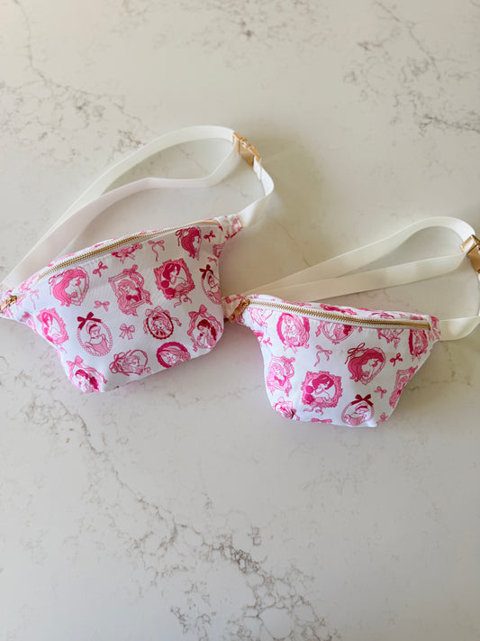 Magical Pink Princesses Youth & Jumbo Fanny Bag