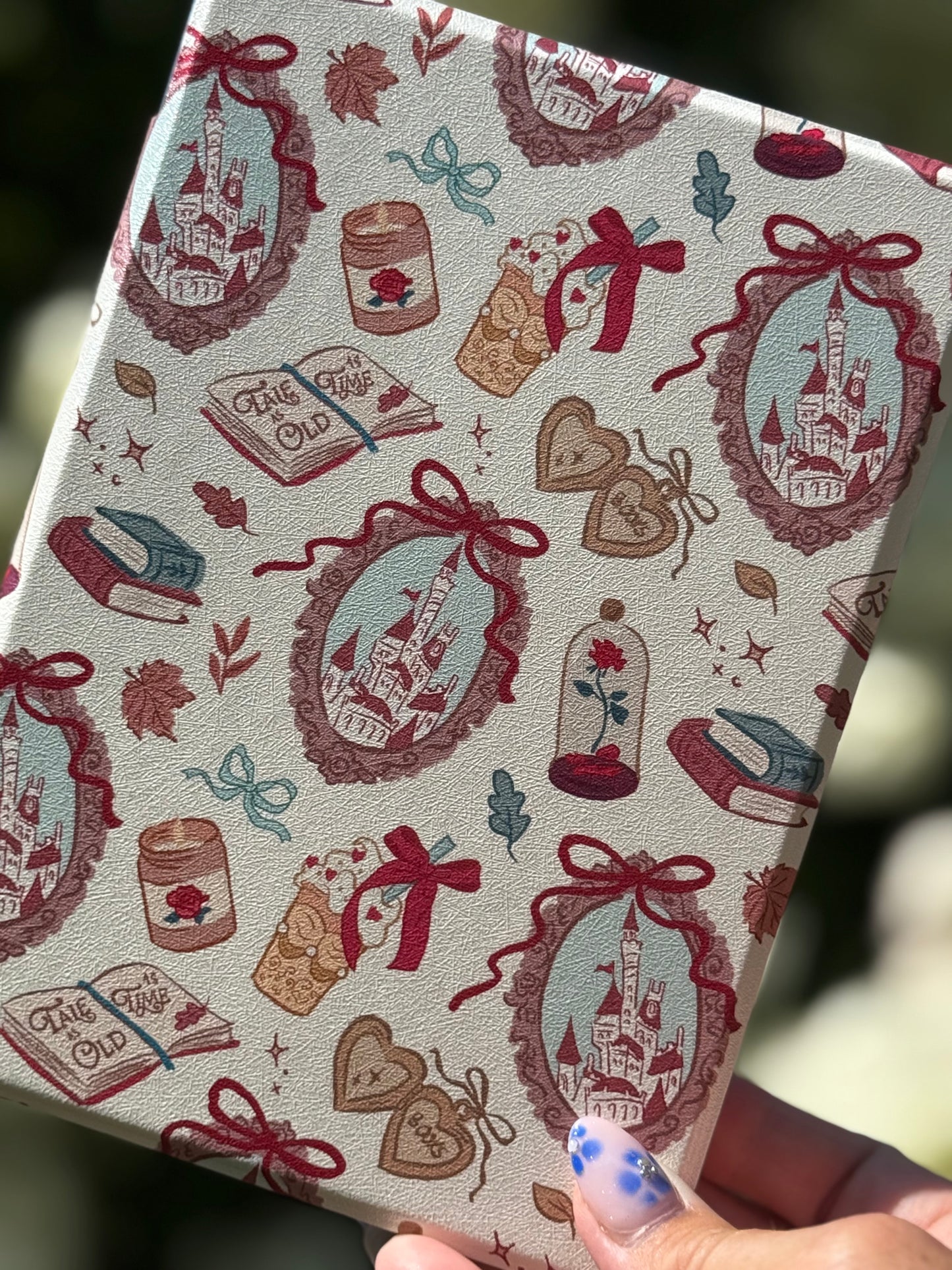 Magical Enchanted Princess Coquette Clear Back Kindle Case