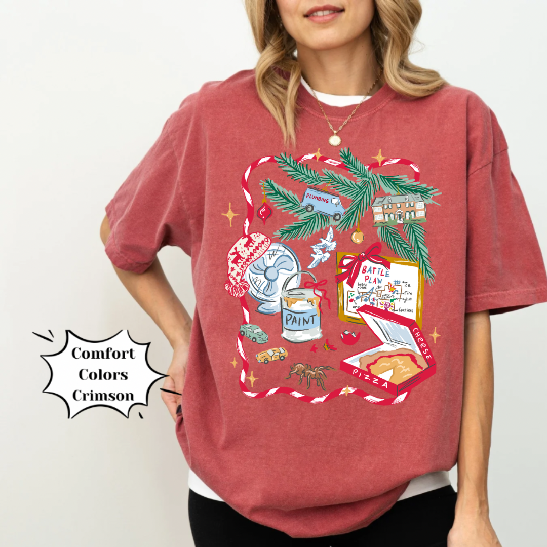 Home Alone Collage Holiday Shirt