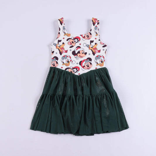 PREORDER Magical Merry Mouse Friends Mesh Tutu Athletic Dress *SHIPS MID OCTOBER*