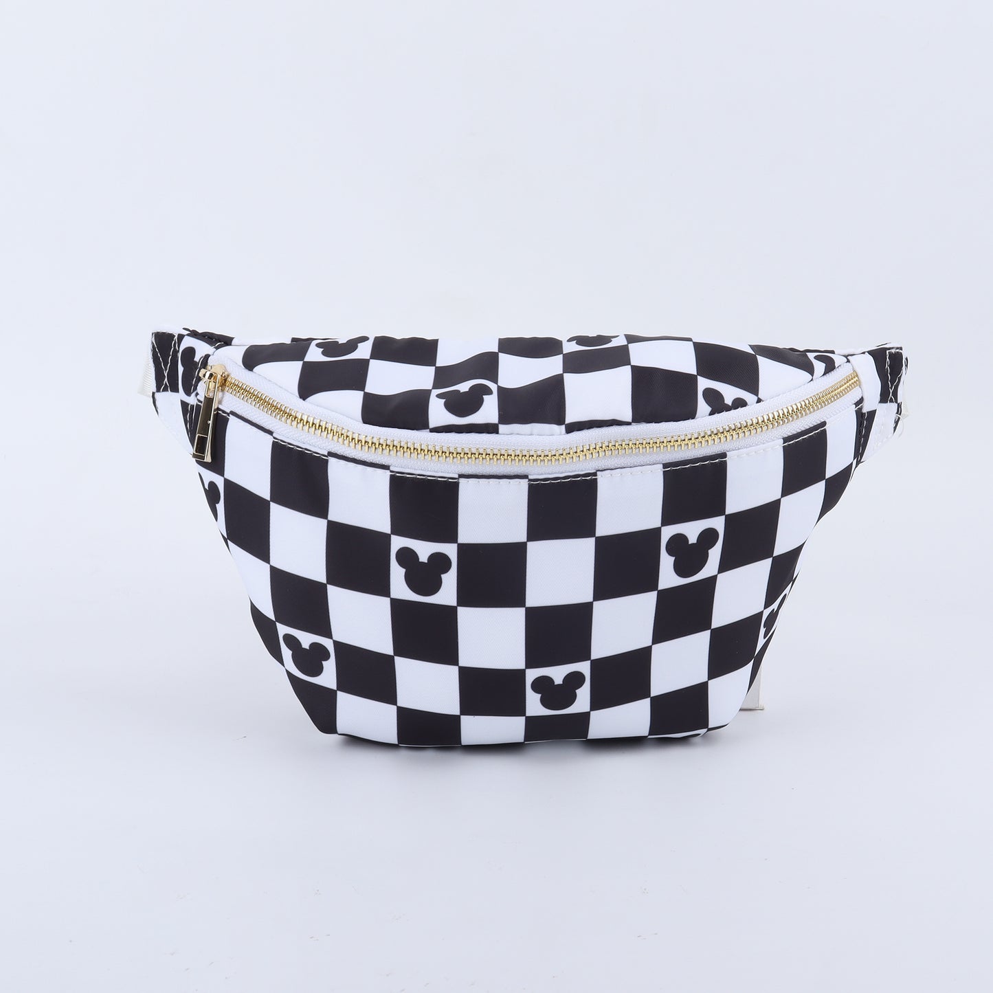 Magical Mouse Black Checkered Jumbo Fanny Pack