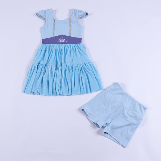 Magical Ice Princess Mesh Tutu Dress