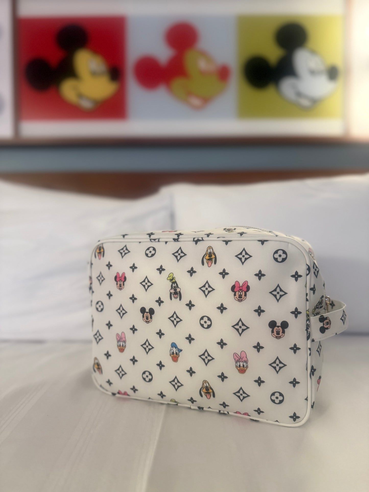 Magical Main Street Monogram Cosmetic Ears Bag