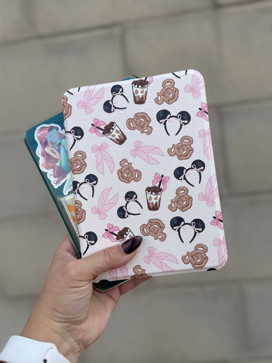 Magical Mouse Just A Girl Coquette Clear Back Kindle Case