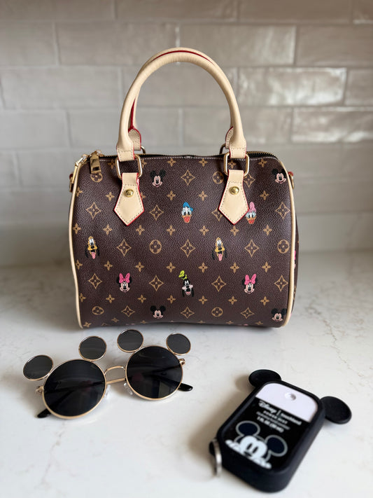 Magical Luxe Brown Main Street Monogram Medium Duffle *SHIPS MID AUGUST*