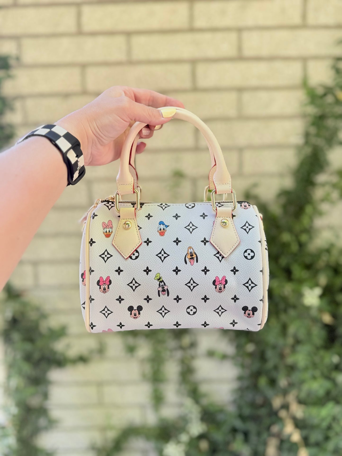 Magical Luxe Main Street Monogram Mini Duffle *SHIPS END OF JUNE*