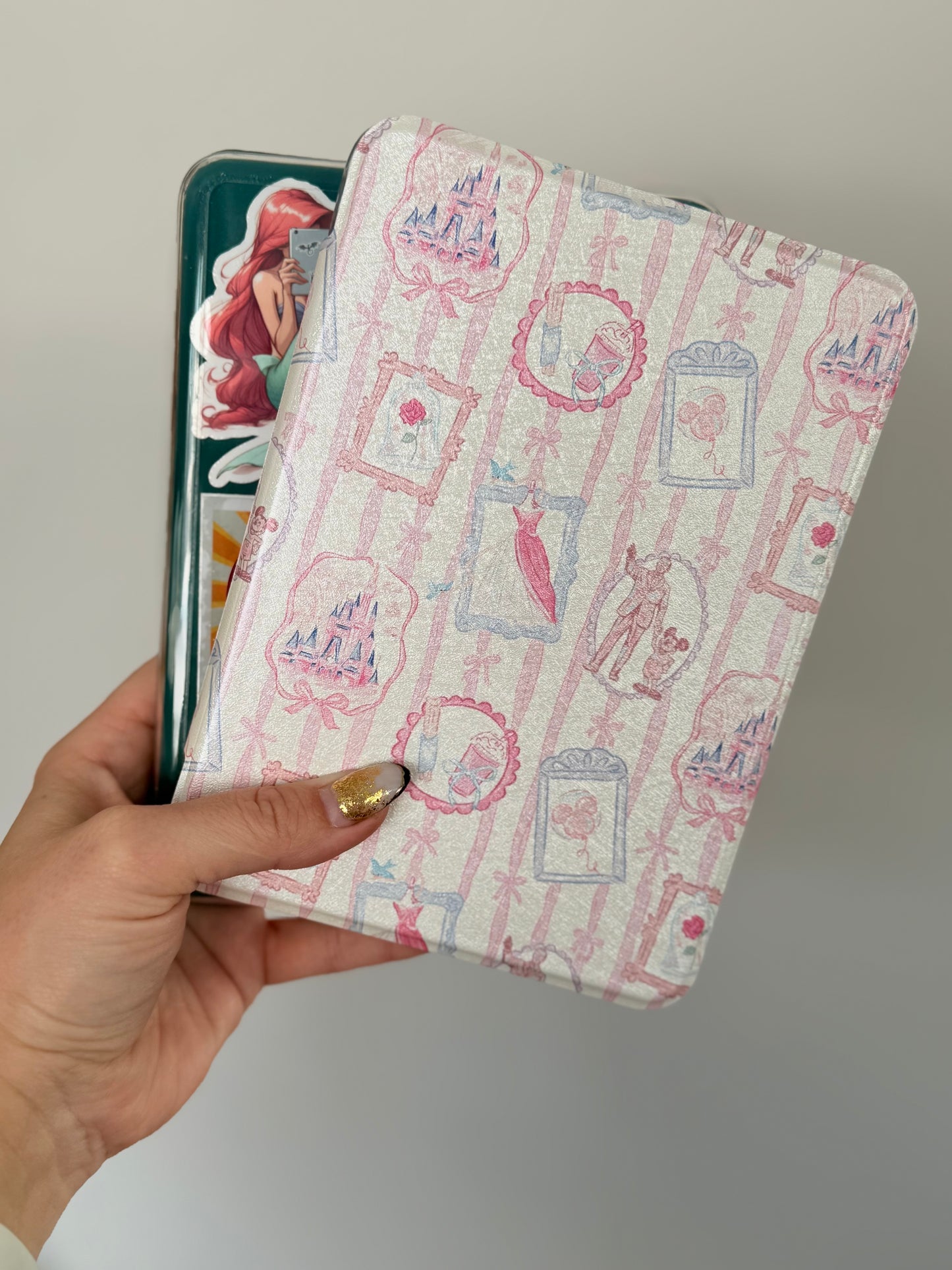 Magical Coquette Castle Clear Back Kindle Case