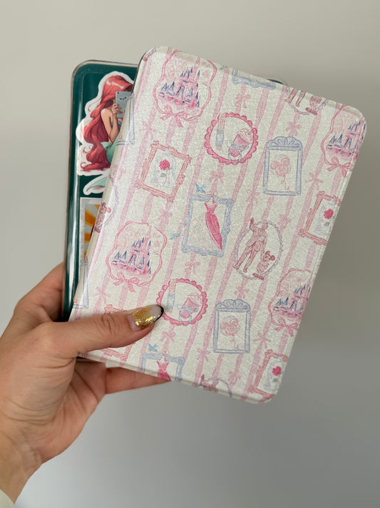 Magical Coquette Castle Clear Back Kindle Case