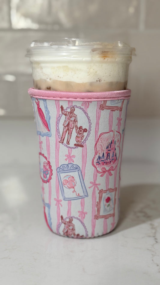 Magical Coquette Castle Coffee Sleeve