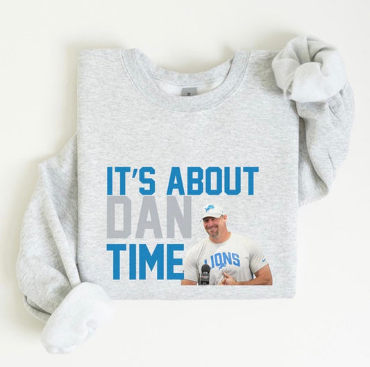 Detroit Lions About Dan Time Shirt | Detroit Lions Football