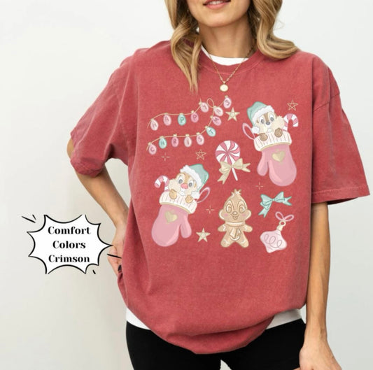 Christmas Chipmunk Buddies Shirt