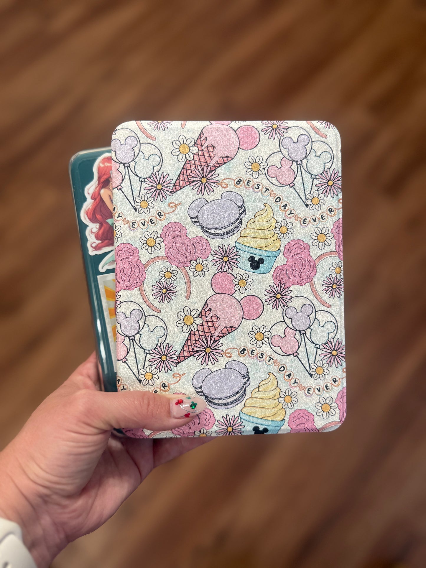 Magical Best Day Ever Vibes Clear Back Kindle Case