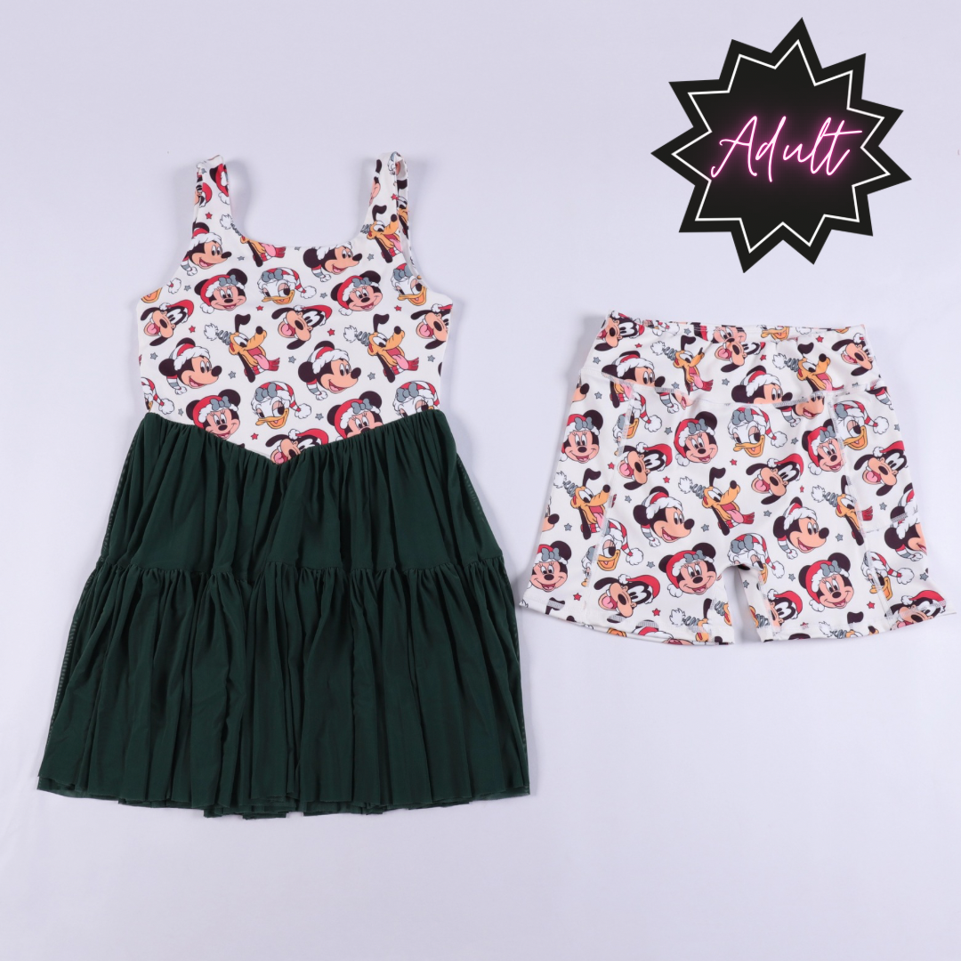 Magical Merry Mouse Friends Tutu Dress