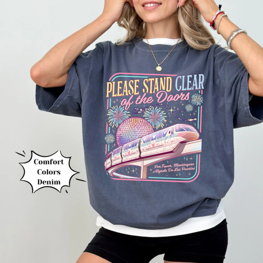 Magical Pastel Stand Clear Of The Doors Shirt