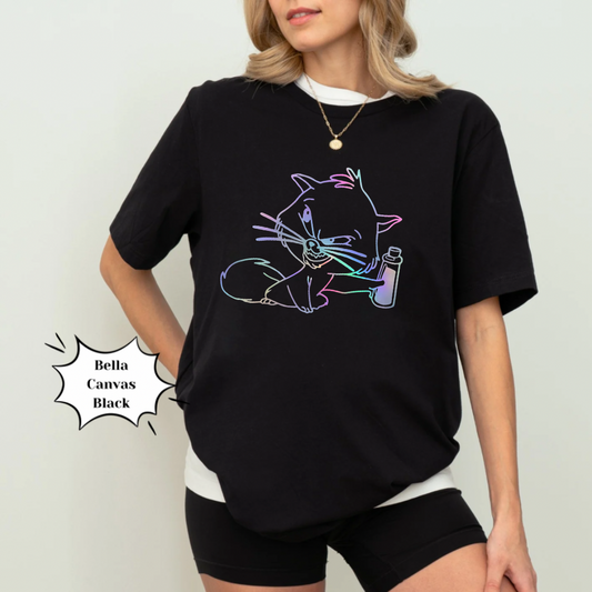 Magical Yzma Cat Outline Shirt