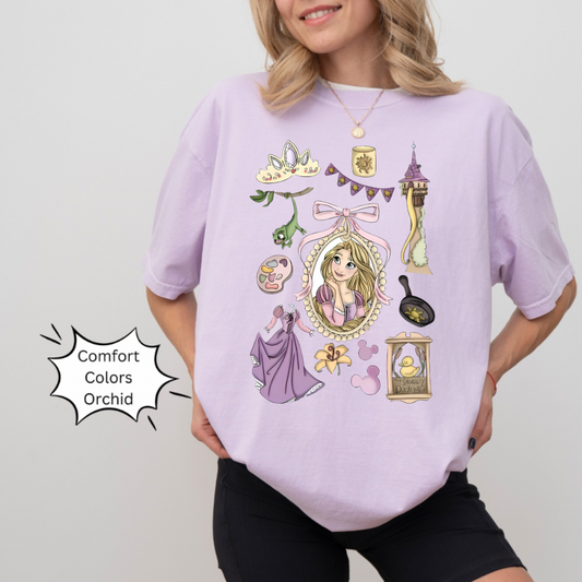 Coquette Magical Tangled Princess Shirt