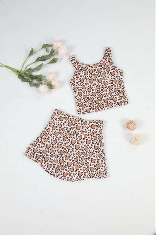 Magical Mouse Animal Print Youth & Adult Activewear Set