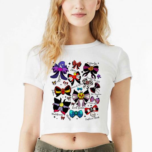 Magical Villains Bow Coquette Shirt
