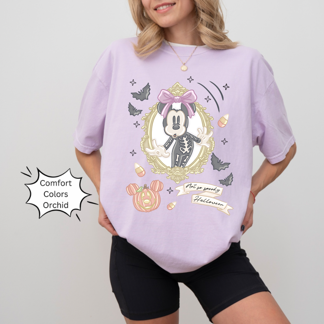 Magical Coquette Halloween Spooky Mouse Shirt