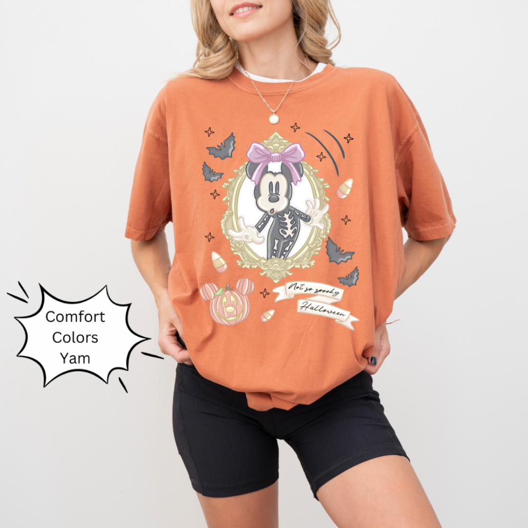 Magical Coquette Halloween Spooky Mouse Shirt