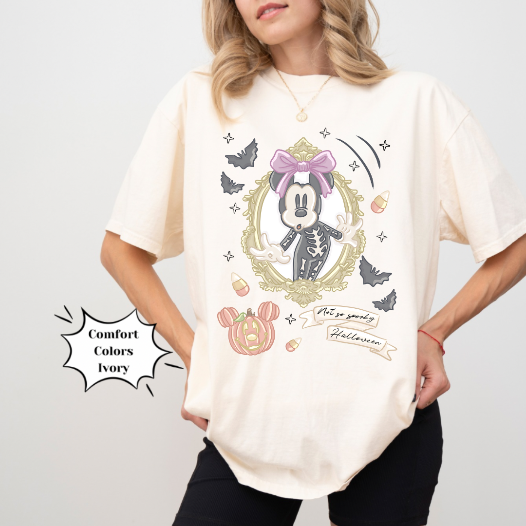 Magical Coquette Halloween Spooky Mouse Shirt