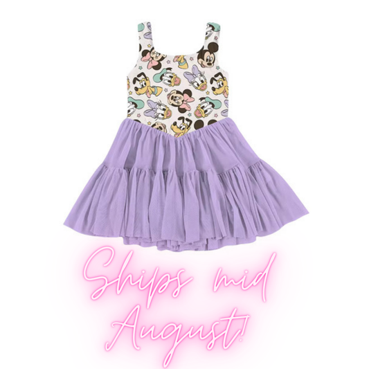 Magical Mouse Friends Tutu Dress *SHIPS MID AUGUST*