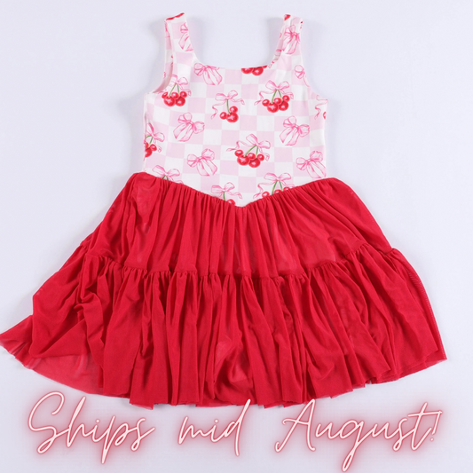 Magical Coquette Cherry Tutu Dress *SHIPS MID AUGUST*