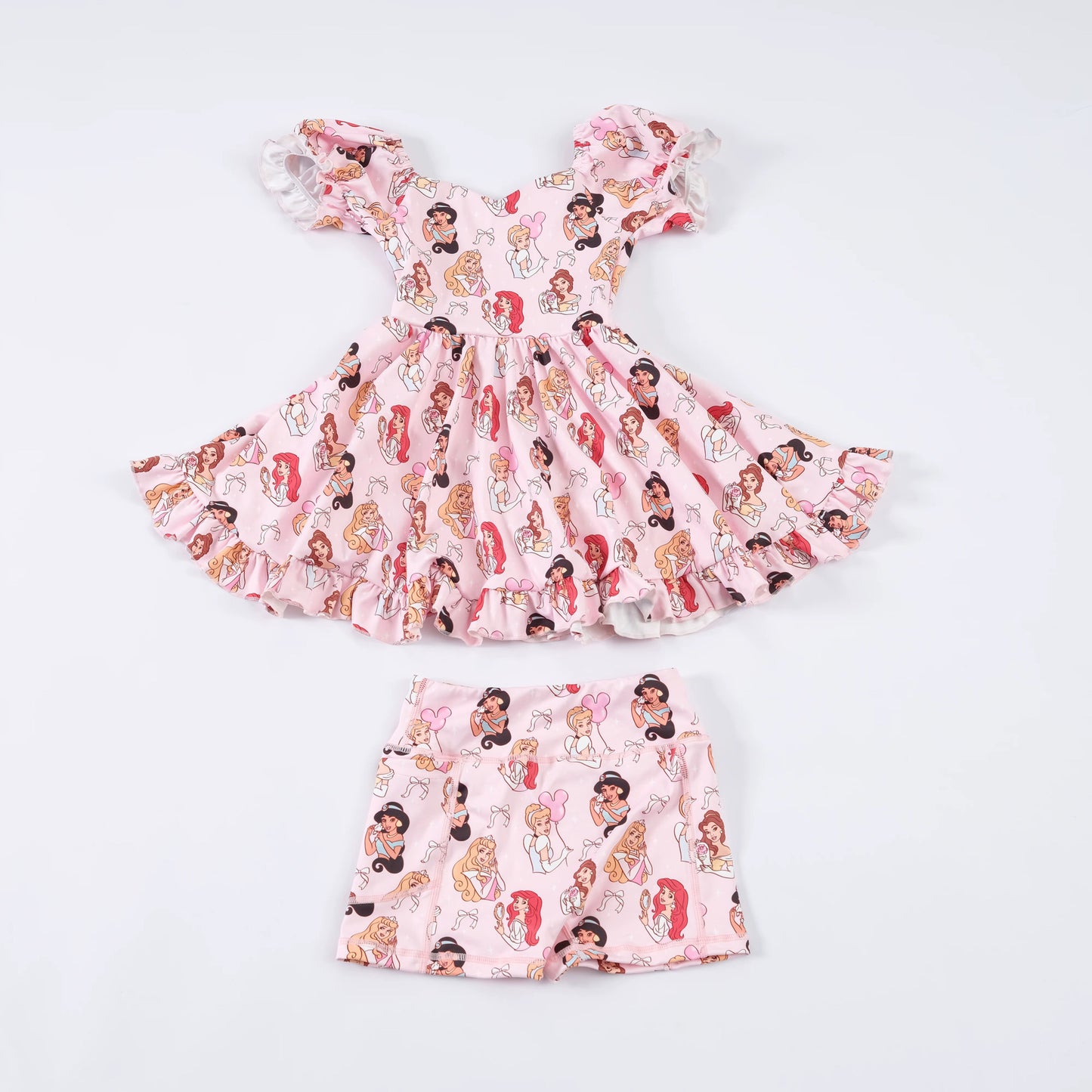 PREORDER Magical Everyday Princess Puff Sleeve Athletic Dress *SHIPS EARLY SEPTEMBER*