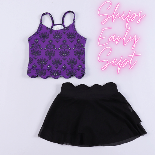 Magical Haunted Mansion PREORDER Youth & Adult Activewear Set *SHIPS EARLY SEPT*