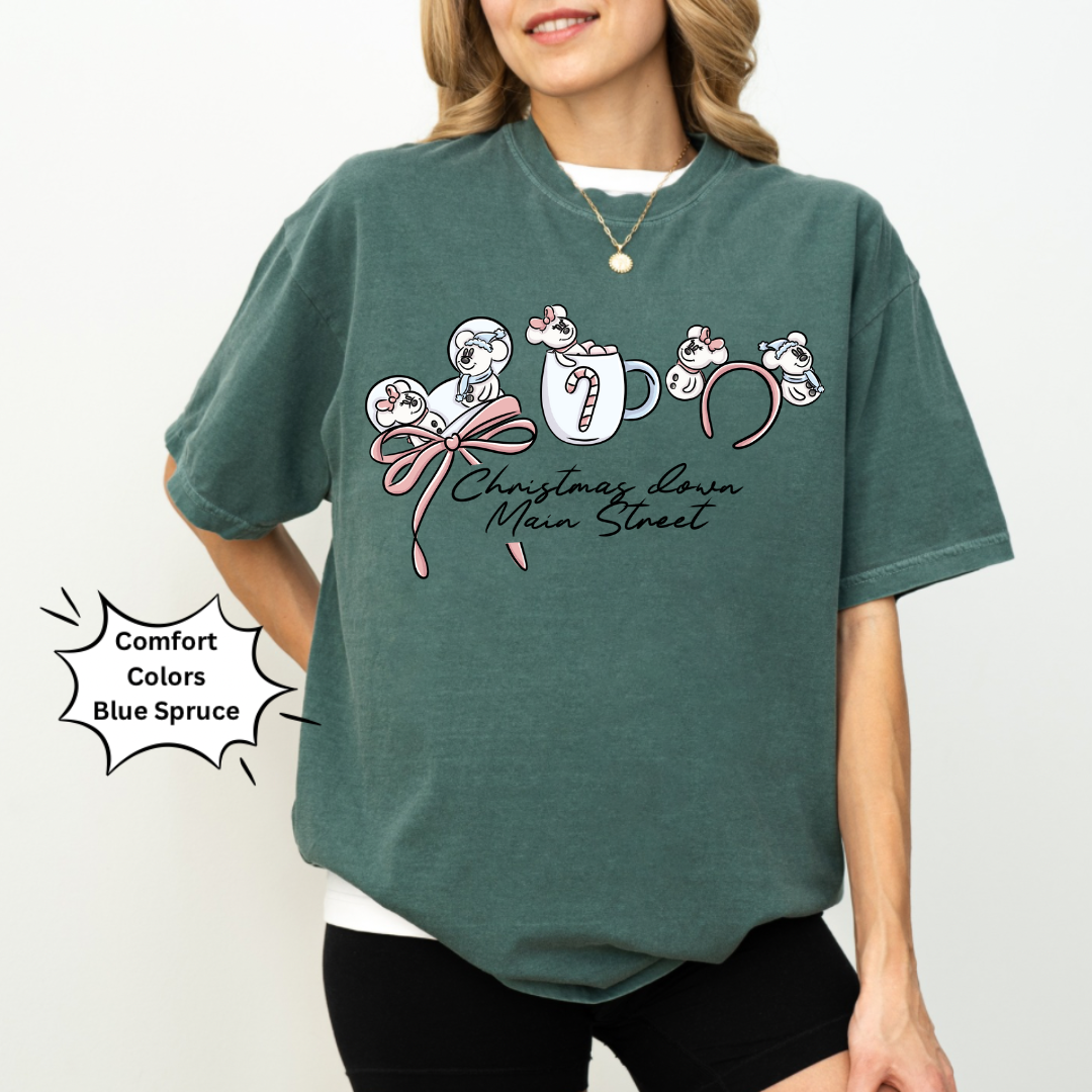Magical Christmas Down Main Street Shirt