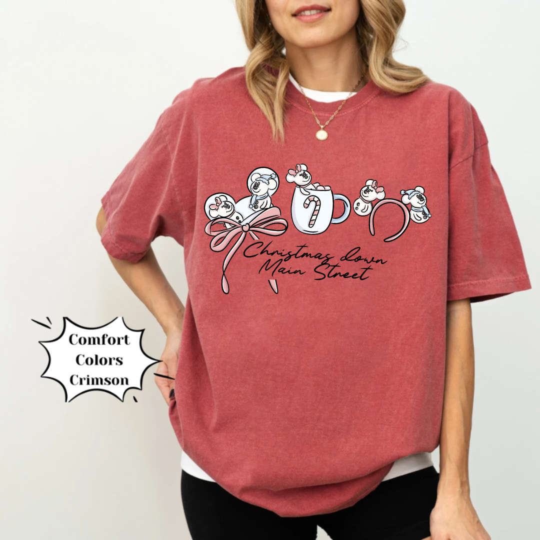 Magical Christmas Down Main Street Shirt