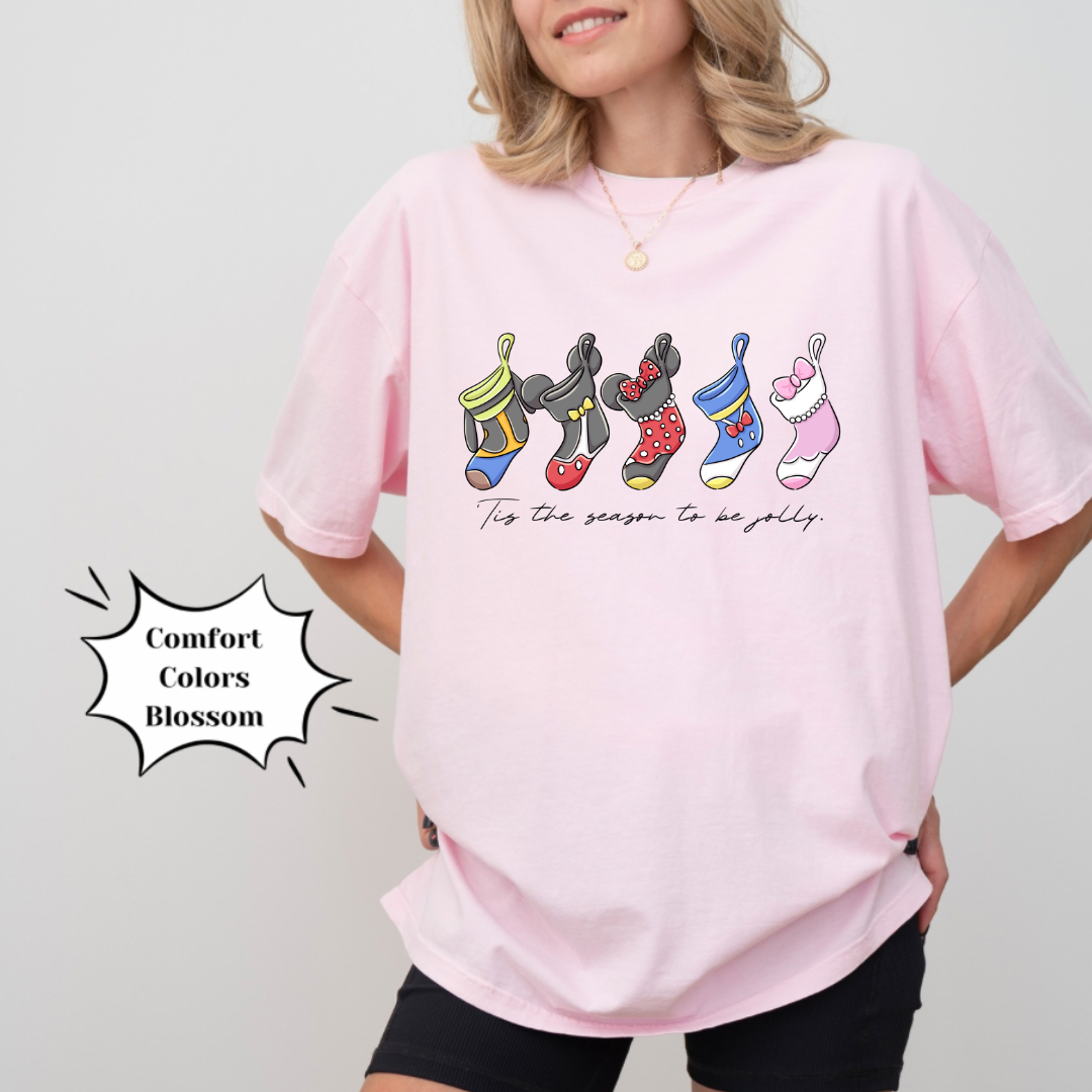Magical Mouse Friends Christmas Stockings Shirt