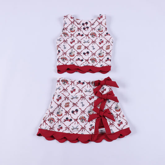 READY TO SHIP Magical Cruise Pirate Night Bow Active Set
