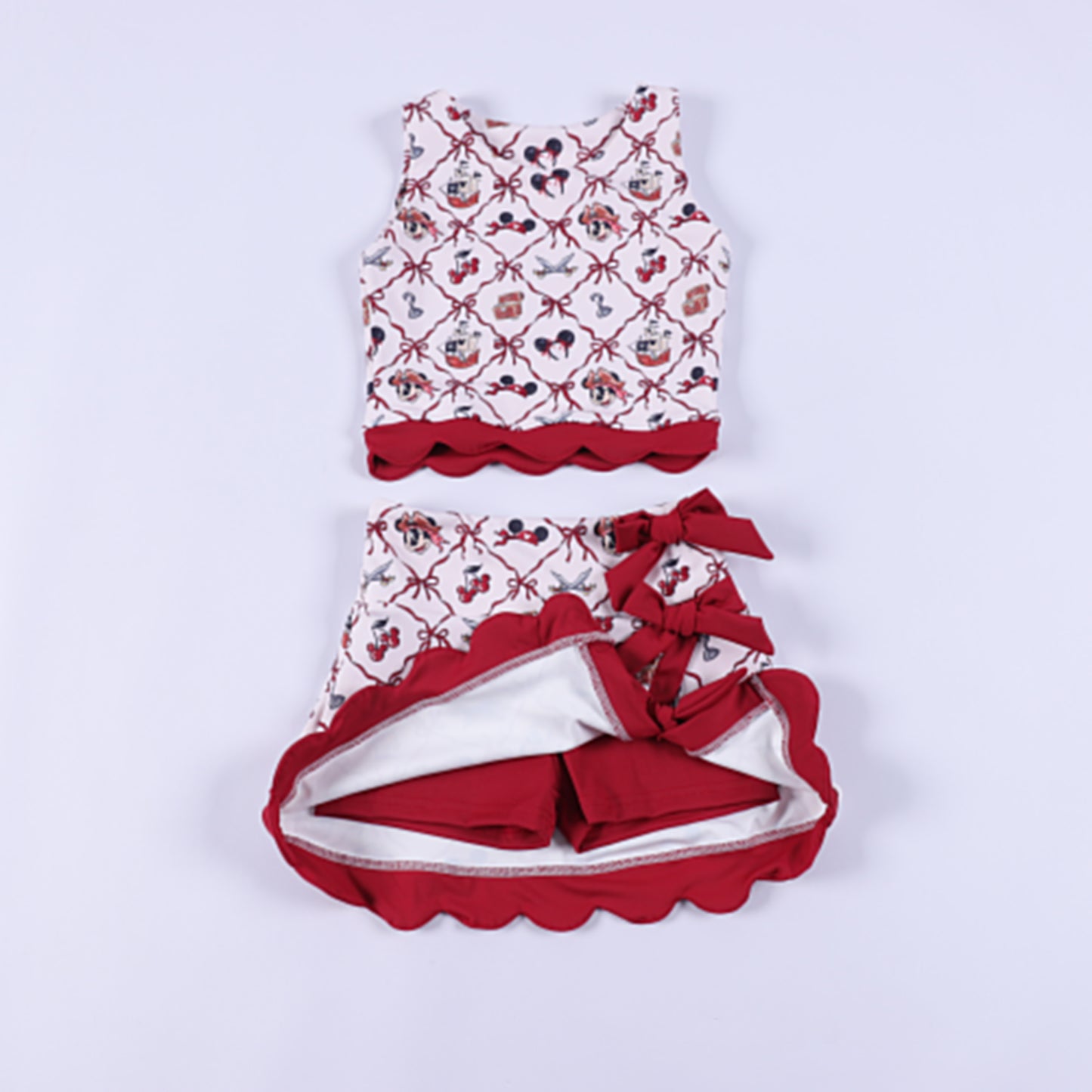 Magical Cruise Pirate Night Bow Active Set