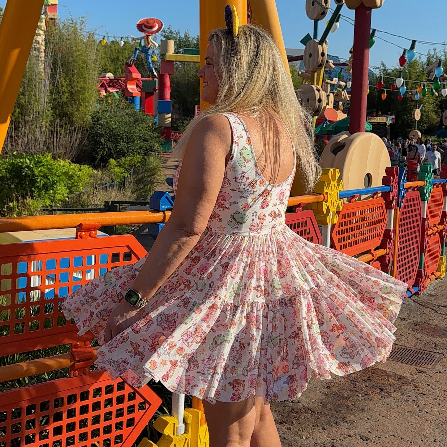 Magical Toy Movie Mesh Tutu Dress