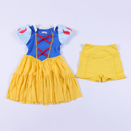 PREORDER Magical Fairest Princess Luxe Mesh Tutu Athletic Dress *SHIPS EARLY JULY*
