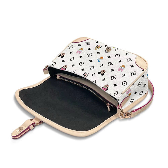 Magical Luxe Main Street Monogram Envelope Satchel Bag *SHIPS END OF JULY*