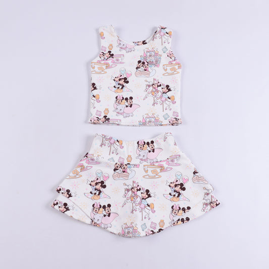 Magical Mouse Couple Youth Athletic Set