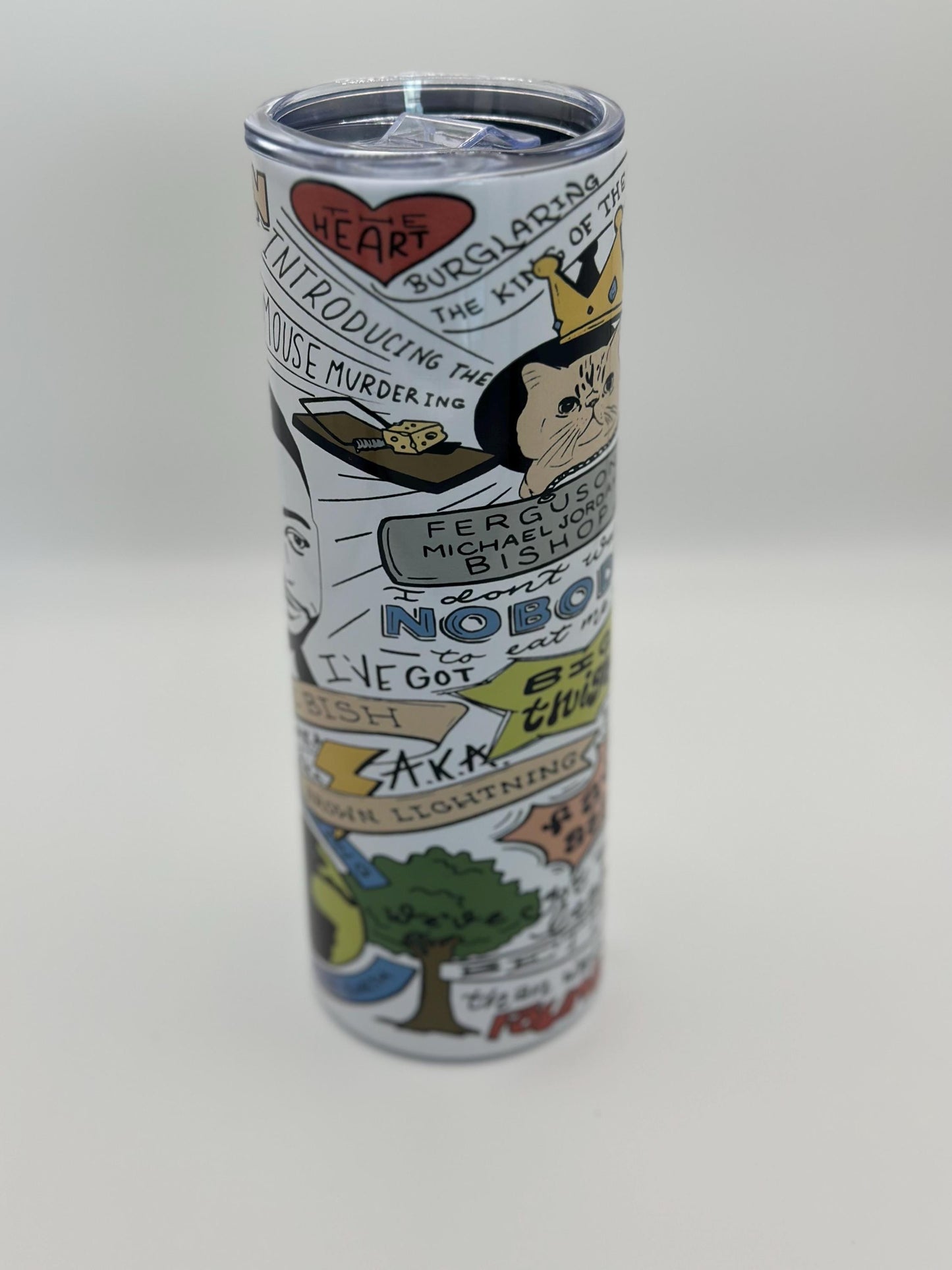 New Girl Winston Best Quotes Tumbler, Skinny Tumbler, New Girl TV Show Mug